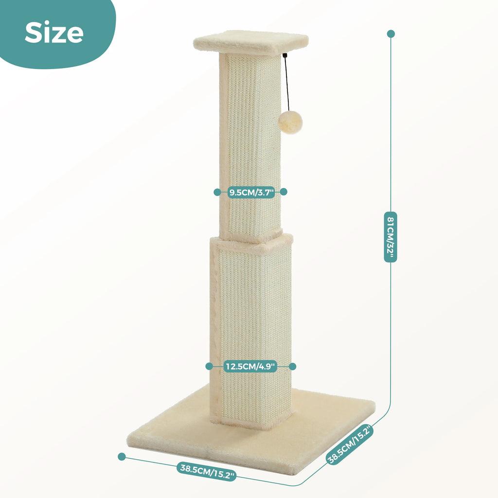 Large Cat Scratching Post for Indoor Cats Adults Ultimate Scratch Post.
