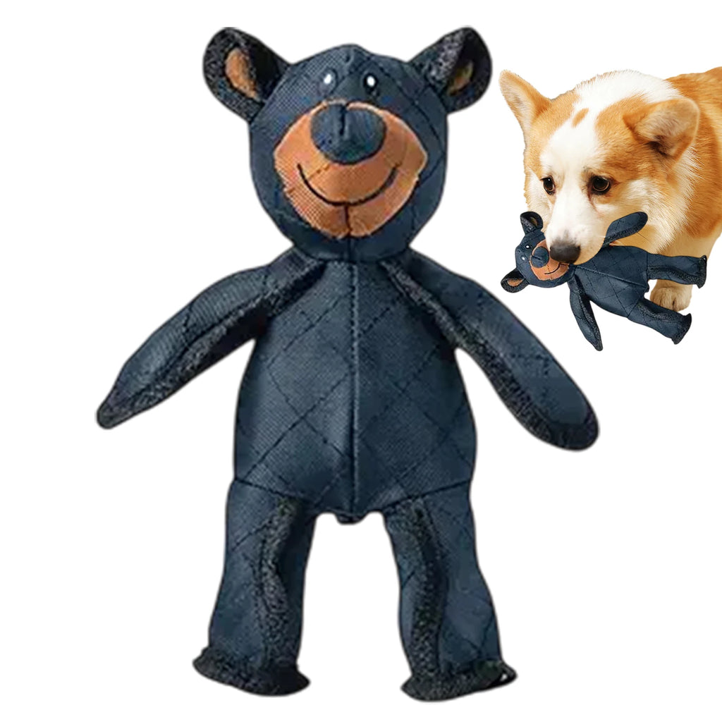 Squeaky Plush Bear Toy for Dog Unbreakable Teddy Extreme Bear Dog Toys