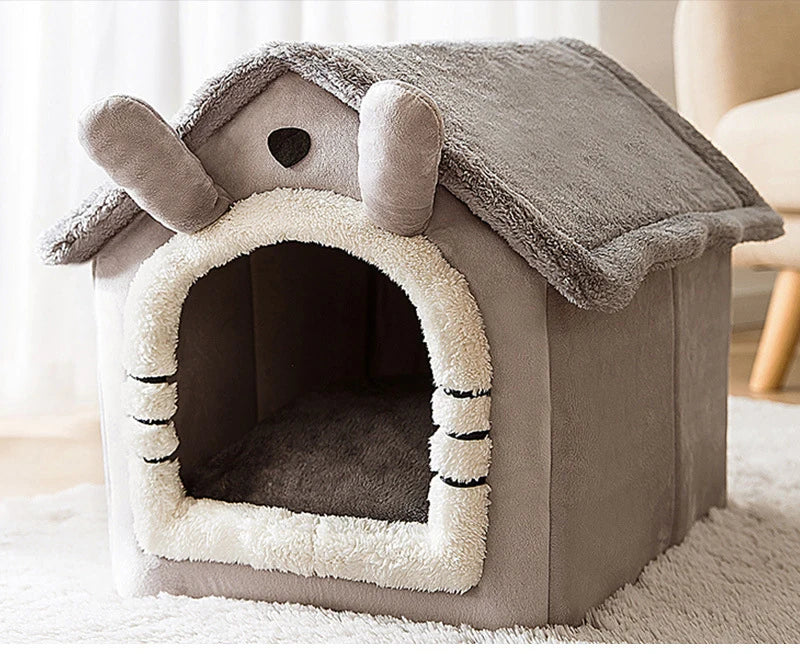 Dog Kennel Indoor Soft Comfortable, Removable Small Dog Bed.