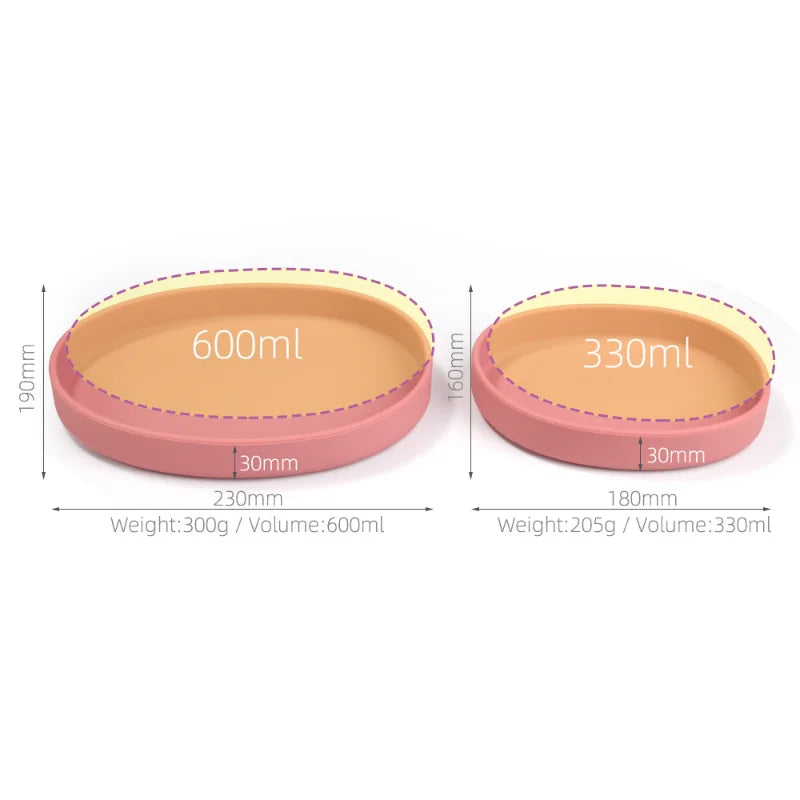 Silicone Pet Dog Feeding Bowl.