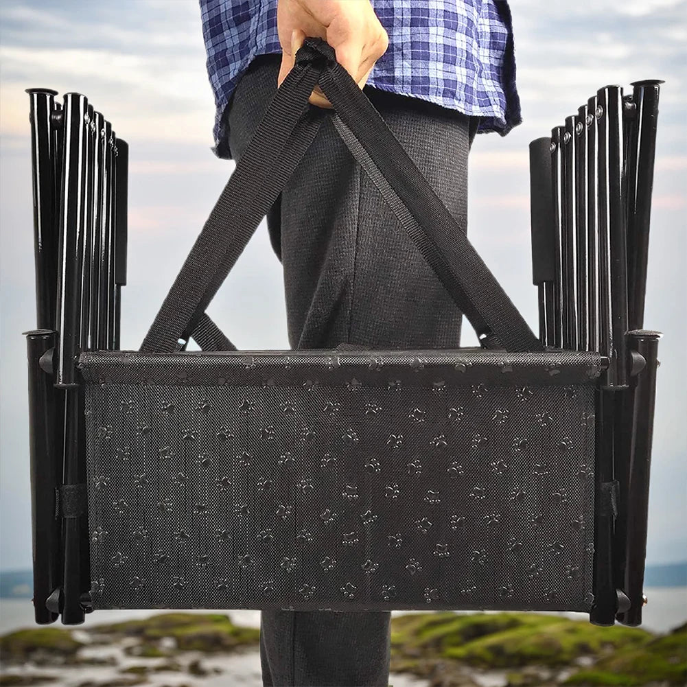 5 Steps Dog Car Ramp for Large Dog Support Up To 150 Lbs Foldable Pet Ladder.