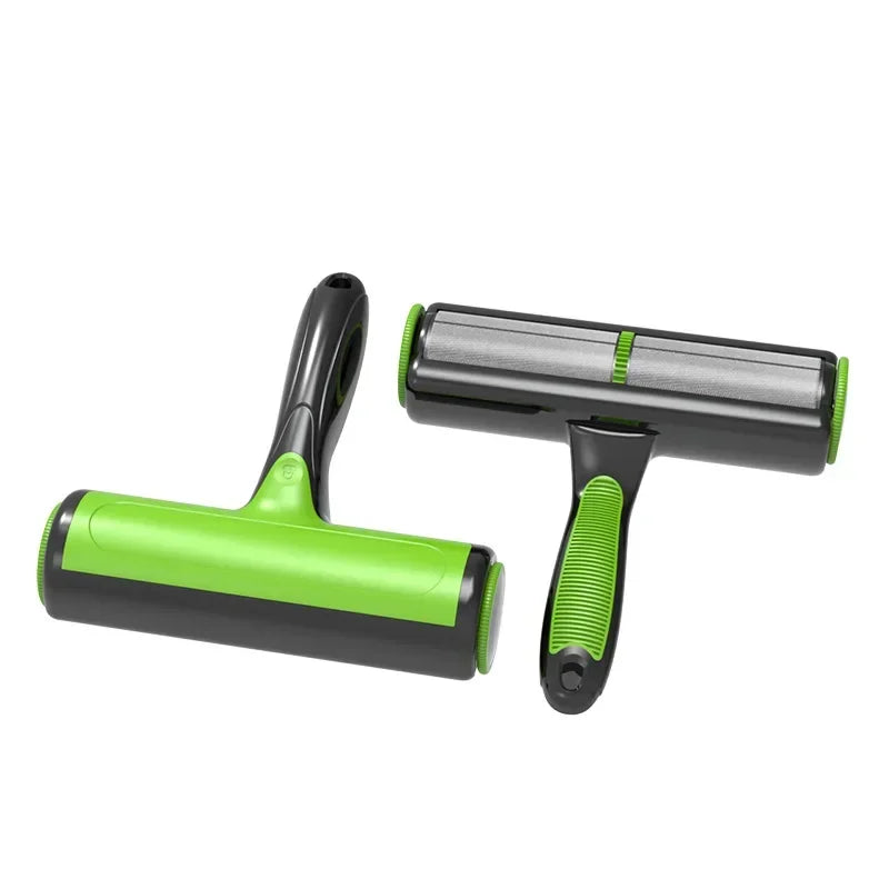 Pet Removes Hairs Cat and Dogs Green Cleaning Brush.