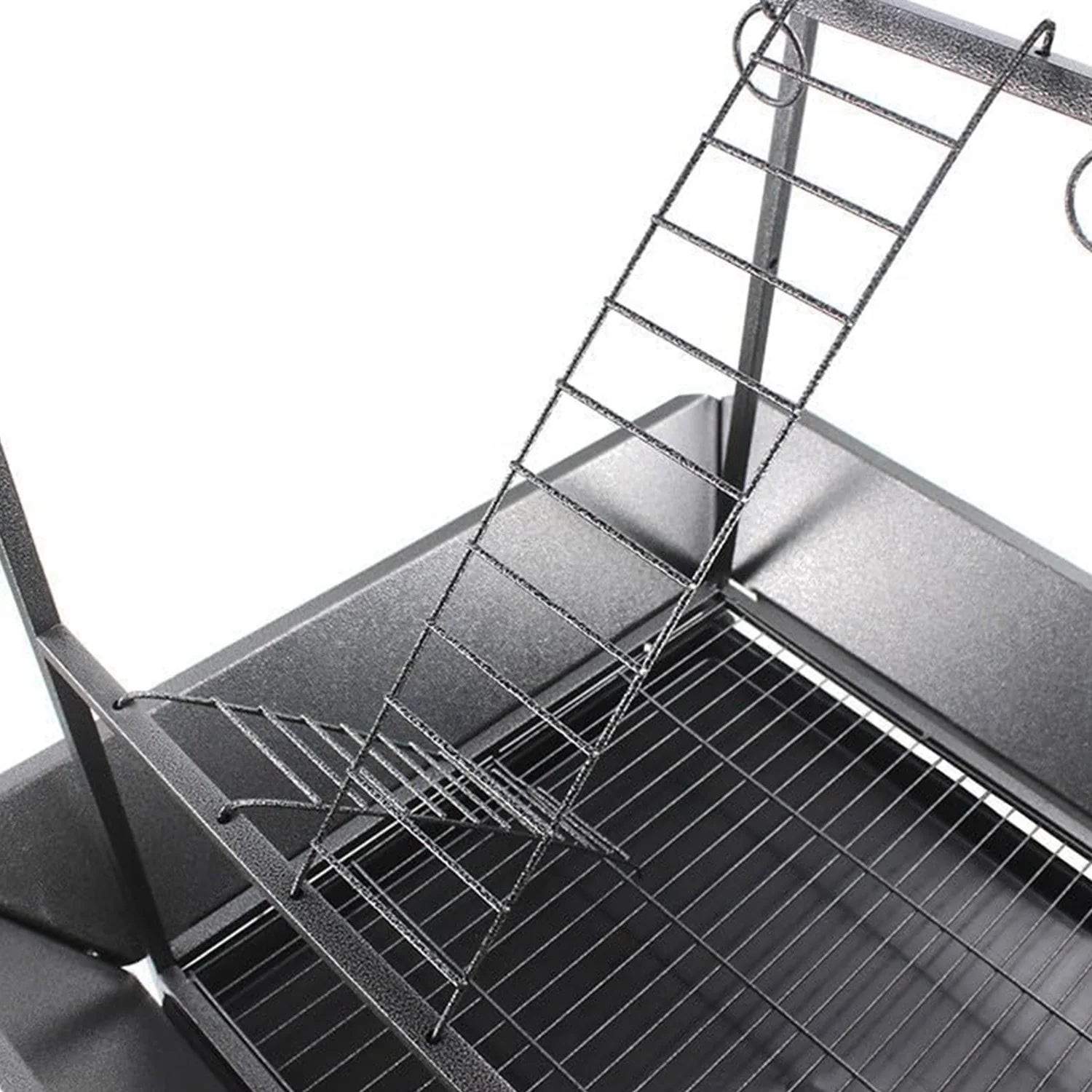 Indoor Outdoor Birds Playground with Swing Parrot Stand with Wheels.