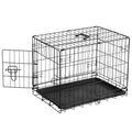 Single Door 30 Inch Folding Metal Wire Dog Cage.