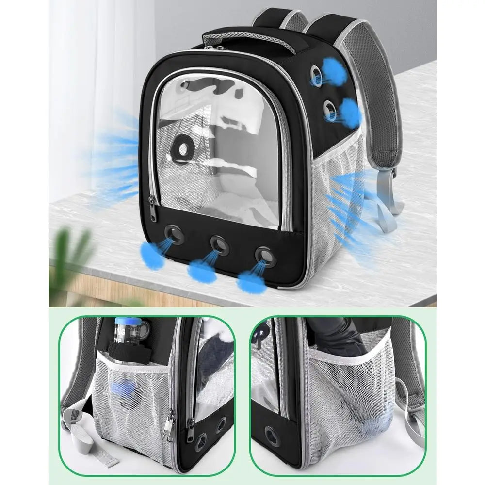 Guinea Pig Carrier Backpack, Portable Rabbit Travel Caring Bag.