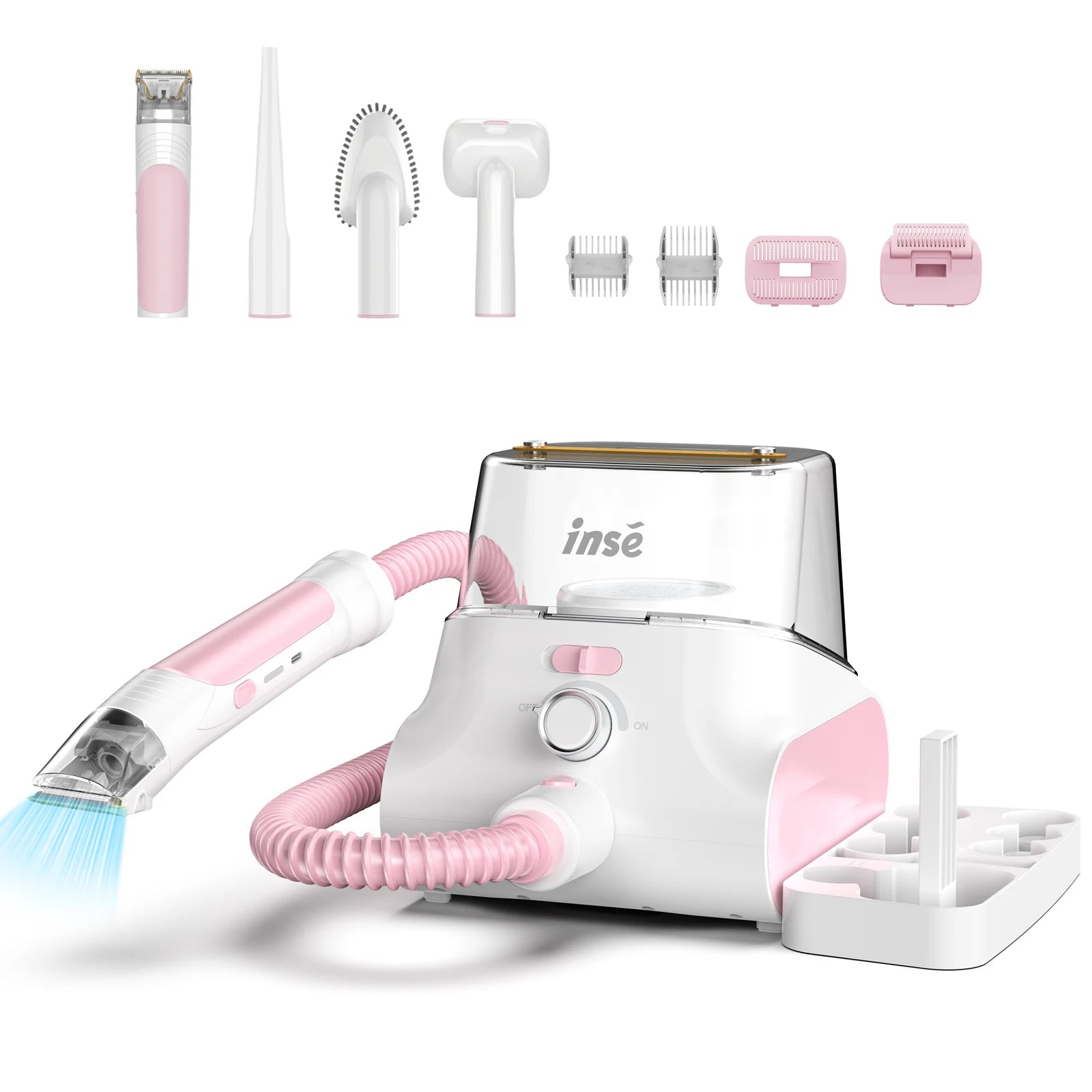 Dog Grooming Vacuum Ultra-Low Noise Pet Grooming Kit.